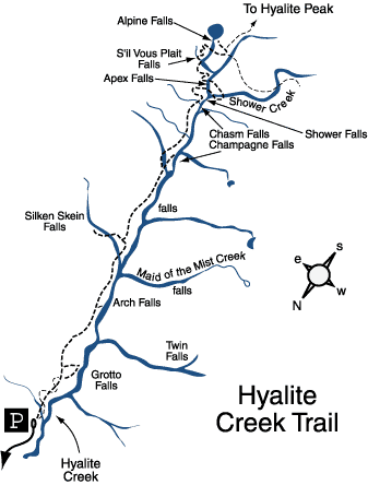 Hyalite Creek Trail to Hyalite Lake